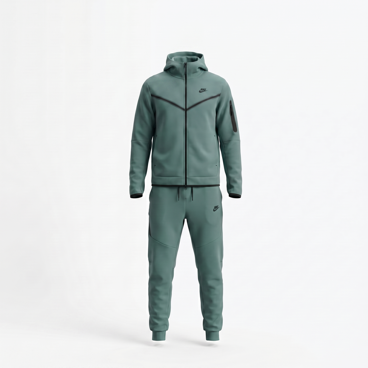 Nike Tech Fleece Complete - Sage Teal Green