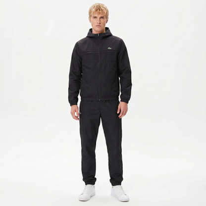 Lacoste Wrap Croc Tracksuit in Black